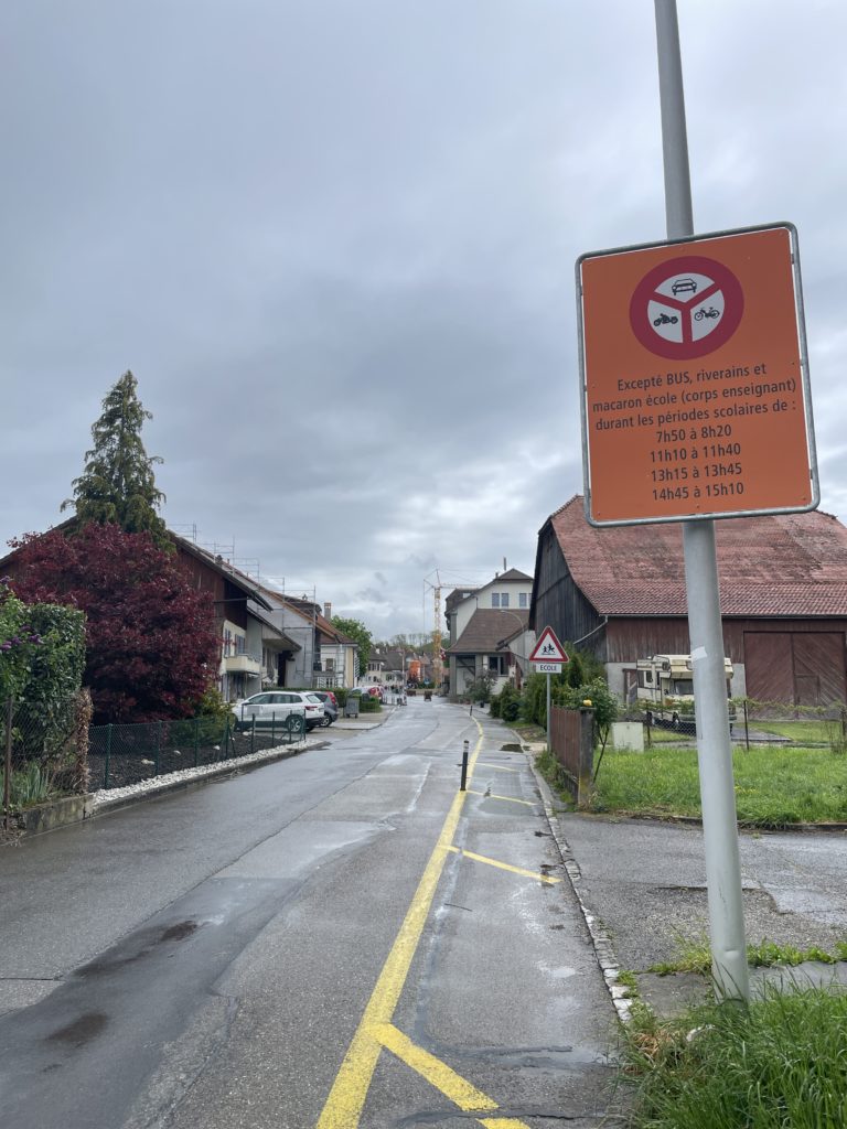 Strada scolastica confermata a Corcelles-près-Payerne